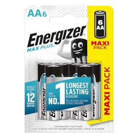 Alkaline battery AA Max Plus 6-blister - zvìtšit obrázek