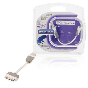 Synchronizaèní a Nabíjecí Kabel Apple Dock 30kolíkový - USB A Zástrèka 0.10 m Bílá