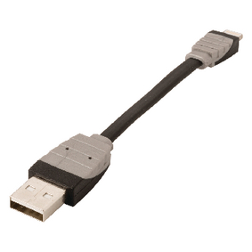 Synchronizaèní a Nabíjecí Kabel Apple Lightning - USB A Zástrèka 0.10 m Èerná
