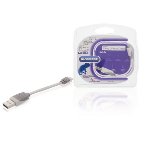 Synchronizaèní a Nabíjecí Kabel Apple Lightning - USB A Zástrèka 0.10 m Bílá