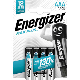 Alkalické baterie AAA | 1.5 V DC | 4-Blistr