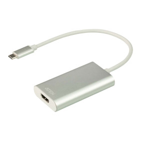 Kabel USB 3.0 1x USB 3.1 Gen1 - 1x HDMI Type A Female Støíbrná/Bílá