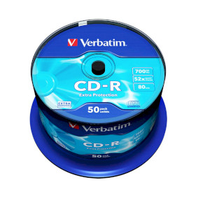 CD-R DataLife 52x 700MB Extra Protection 50 Pack Vøeteno