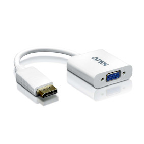 Kabel DisplayPort DisplayPort Zástrèka - VGA Zásuvka 0.15 m Bílá