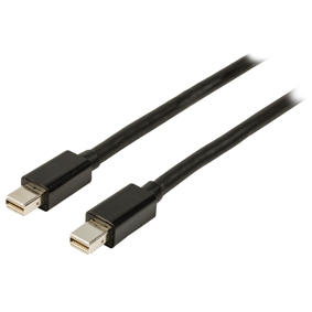 Kabel Mini DisplayPort Mini DisplayPort Zástrèka - Mini DisplayPort Zástrèka 2.00 m Èerná