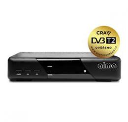 ALMA 2820 - set-top box DVB-T2 (H.265/HEVC) - zánovní