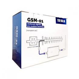 TESLA GSM-01, zesilovaè/opakovaè GSM signálu (900 Mhz) - sada - zánovní