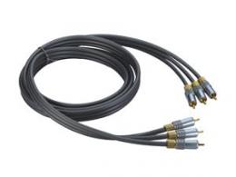 OPTICABLE kabel 3x cinch(M) - 3x cinch(M) Premium 3m