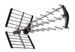 TESLA TE-345 - venkovní anténa pro pøíjem DVB-T2 signálu, 470-790 MHz, 15 dBi