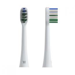 TESLA Toothbrush TS400 Brush Heads White - 4x nhradn hlavice pro sonick zubn kartek
