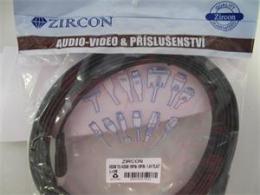 Zircon HDMI kabel 3M FLAT- plochý Premium