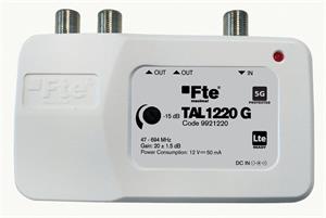 FTE linkový zesilovač TAL 1220G 5G LTE, s regulací zisku, 2x výstup - zánovní