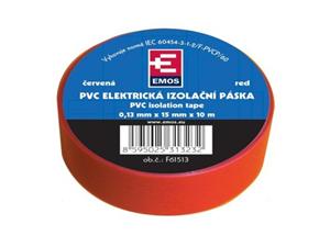 OEM páska izolační PVC 19mm/9m červená