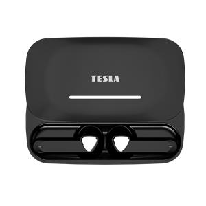 TESLA Sound EB20 Bezdrátová Bluetooth sluchátka - Black Raven - poškozený obal